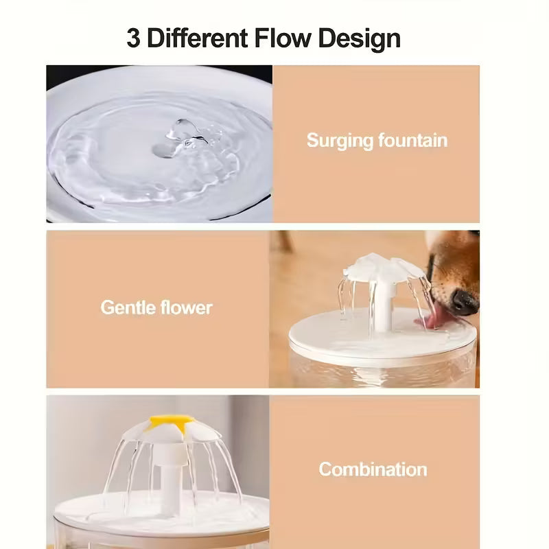 Cat and Dog Water Fountain