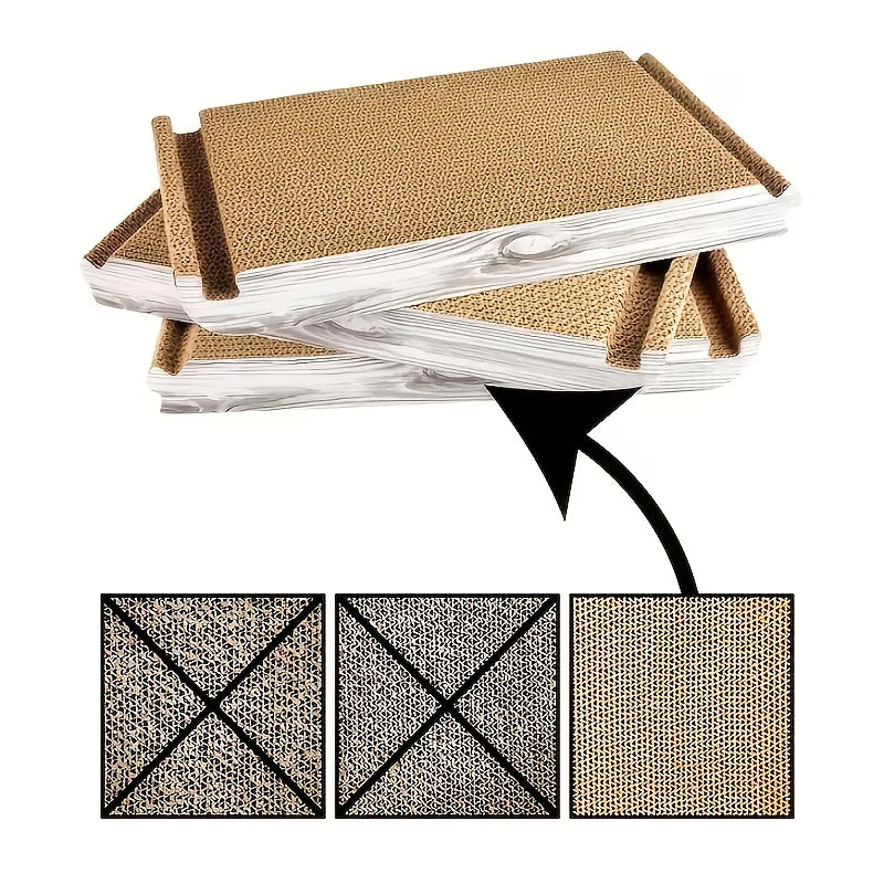 Triangular Stable Cat Scratching Post