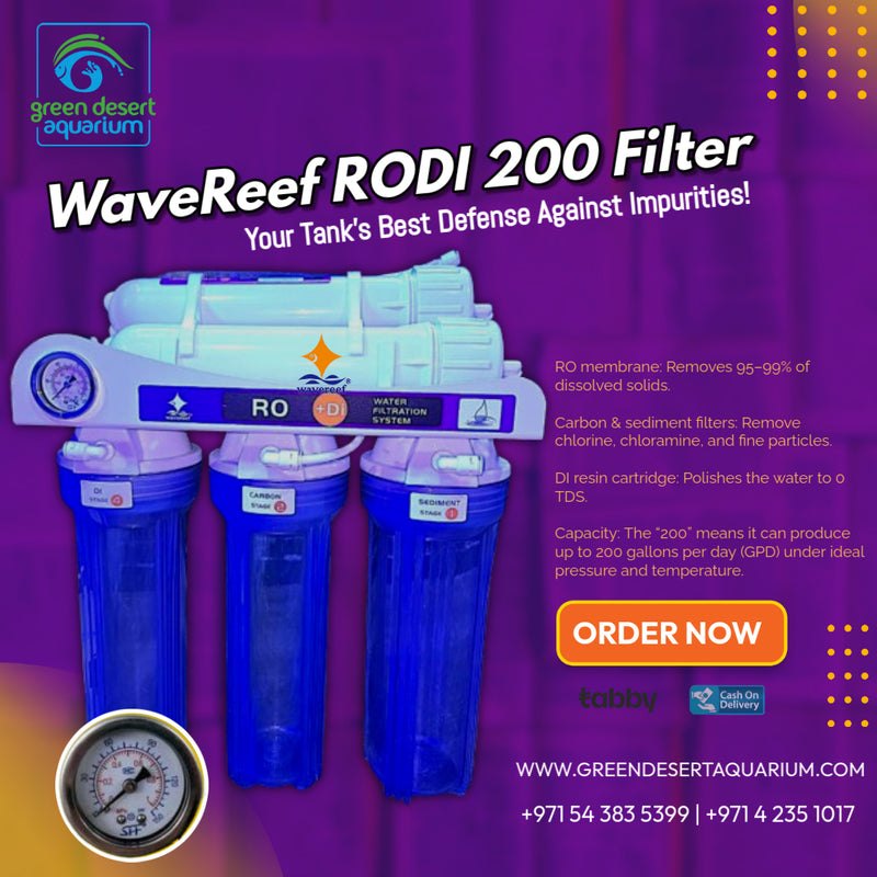 WaveReef RODI 200 Filter – Pure Water for Your Aquarium
