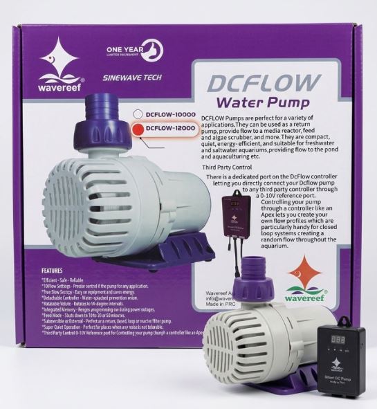 WaveReef DC Flow Pump 3000 – Silent & Energy Efficient Aquarium Pump