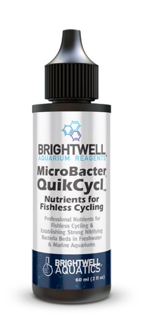 Micro Bacter Quik Cycl 60ml (2fl oz)- Brightwell Aquatics