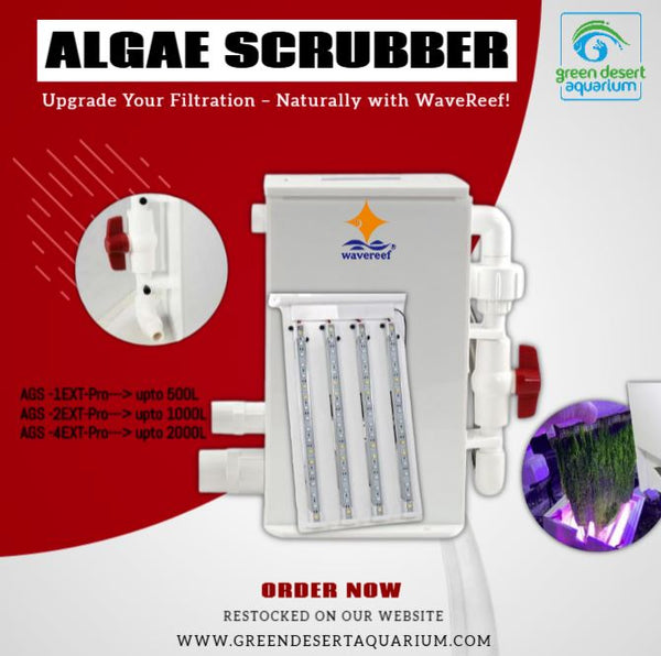 WaveReef AGS-4EXT-Pro External Algae Scrubber with Pump