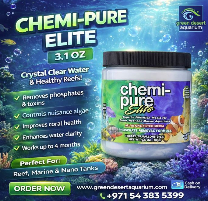 Chemi-Pure Elite 3.1 oz Chemical Filter Media for Reef & Marine Aquariums