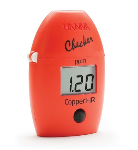 Hanna Copper High-Range Checker HC – Digital Copper Test Kit for Aquarium Water