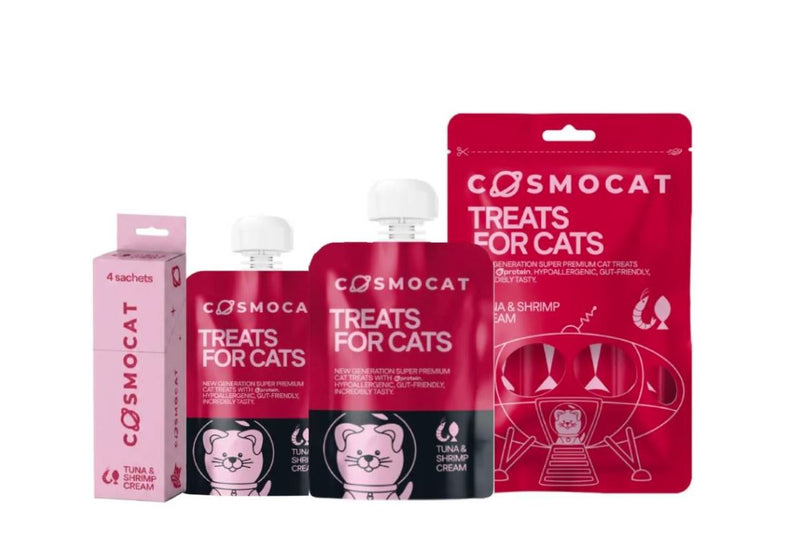 Cosmocat Tuna & Shrimp Cream Cat Treats