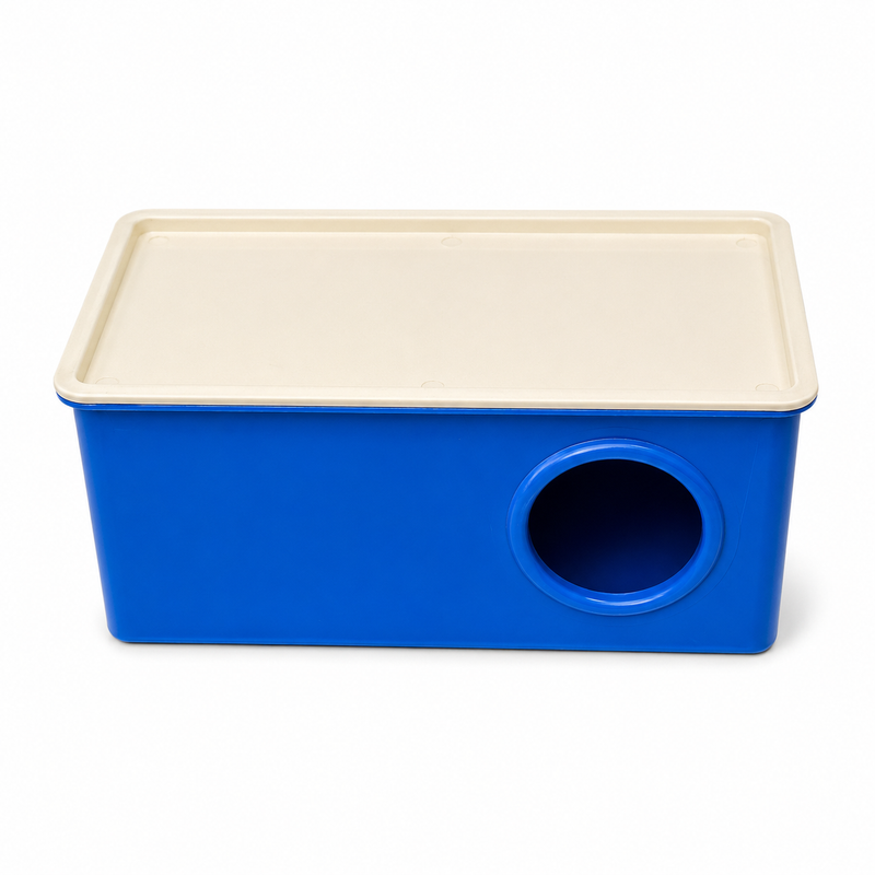 Plastic Bird Nest Box / Breeding Box with Removable Lid