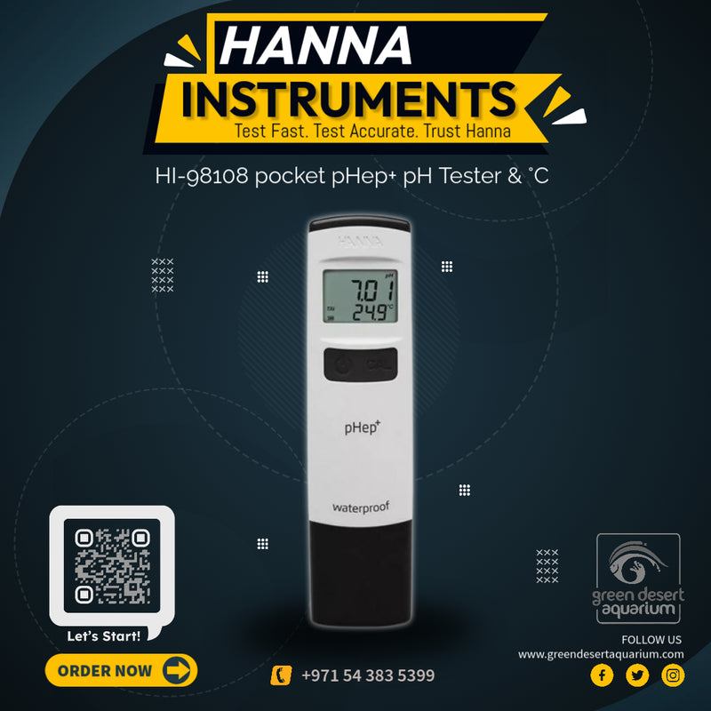 Hanna HI98108 pHep+ Waterproof Pocket pH Tester
