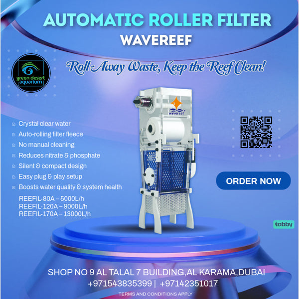 WaveReef Automatic Roller Filter REEFIL-170A 13000L/h