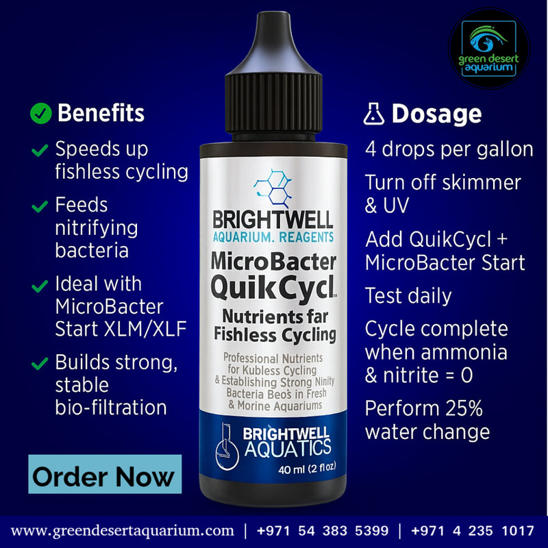 Brightwell Aquatics MicroBacter QuikCycl