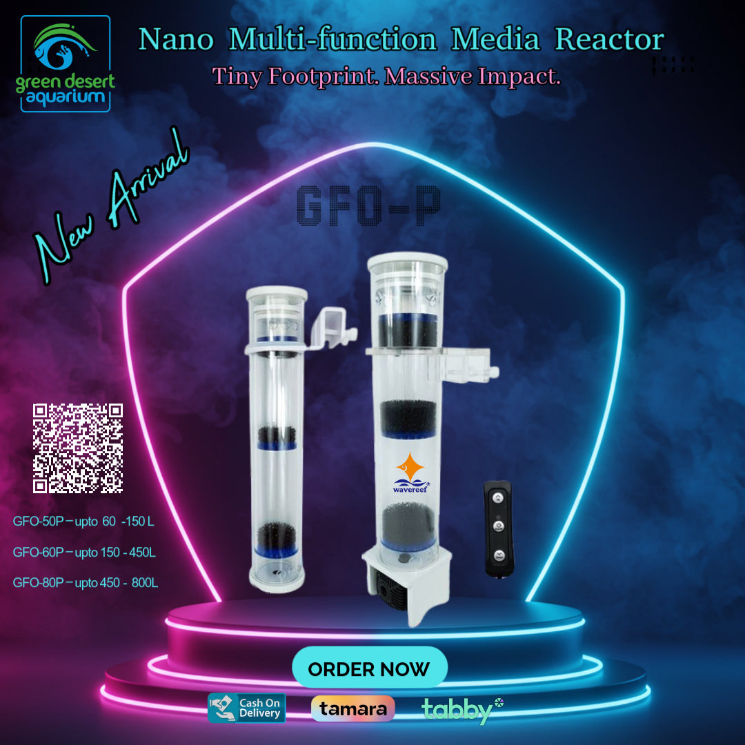WaveReef Media Reactor 60P – Compact Aquarium Media Filter | Green ...