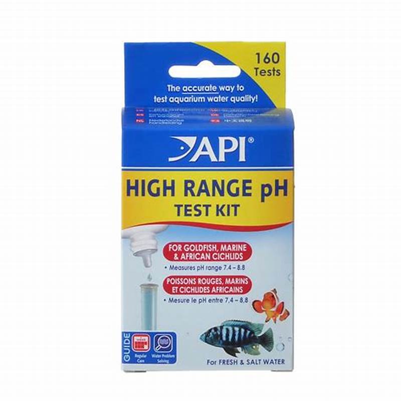 HIGH RANGE PH TEST KIT 160 COUNT - API