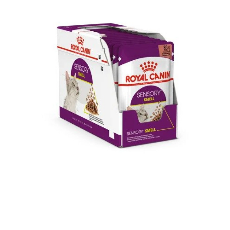 Royal Canin Feline Health Nutrition Sensory Smell Gravy (Wet Food - Pouches) 12 x 85g