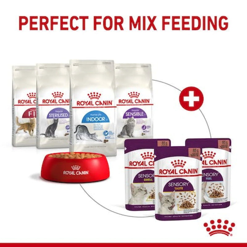Royal Canin Feline Health Nutrition Sensory Smell Gravy (Wet Food - Pouches) 12 x 85g