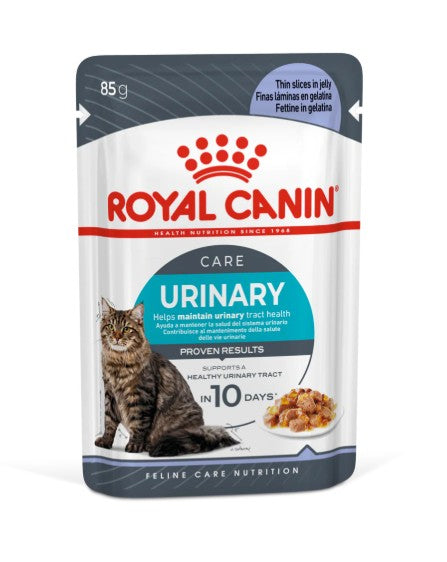Royal Canin Feline Care Nutrition Urinary Jelly (Wet Food - Pouches) 12 x 85 g