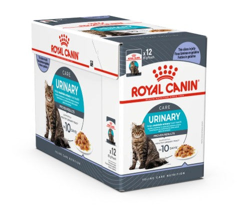 Royal Canin Feline Care Nutrition Urinary Jelly (Wet Food - Pouches) 12 x 85 g