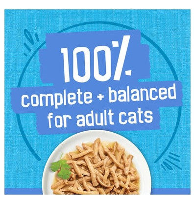 Friskies Shreds With Ocean Whitefish & Tuna In Sauce Wet Cat Food 156g