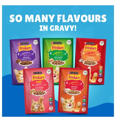 Friskies With Salmon In Gravy Wet Cat Food 85g