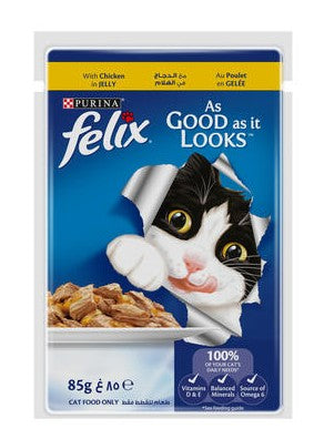 Friskies With Salmon In Gravy Wet Cat Food 85g