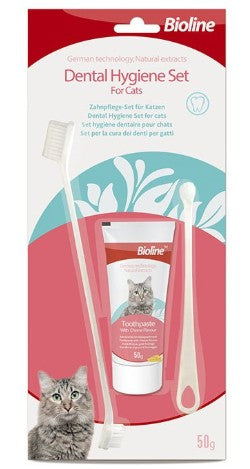 Dental Hygiene Set for Cats 50g