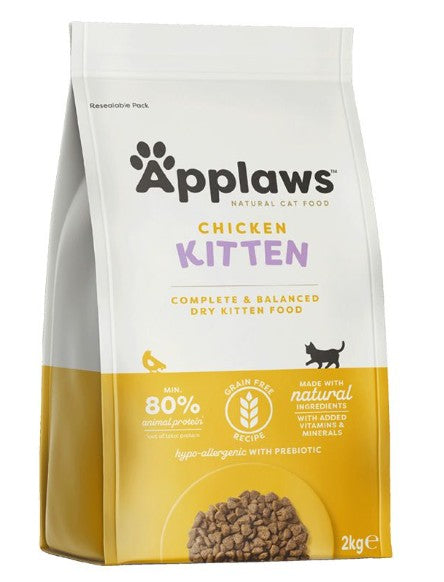 Applaws Chicken Grain Free Dry Kitten Food 2kg