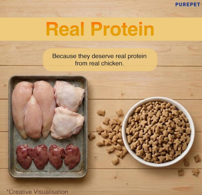 Purepet Adult Cat Food with Real Chicken – 7 kg