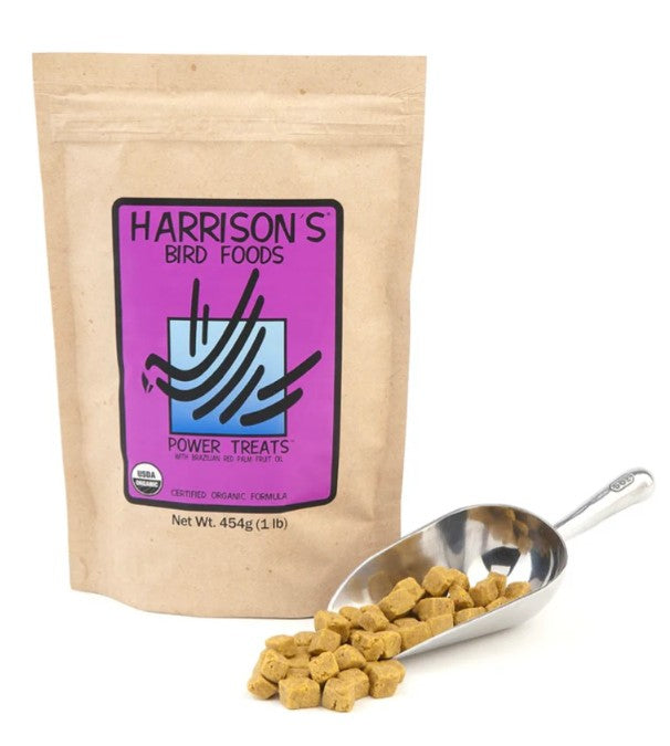 Harrison’s Power Treats Certified Organic Bird Treats – 1 lb (454 g)