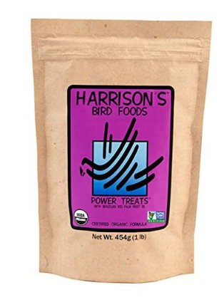 Harrison’s Power Treats Certified Organic Bird Treats – 1 lb (454 g)