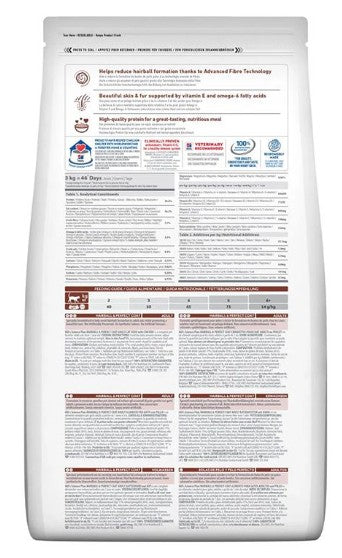 Hill’s Science Plan Hairball & Perfect Coat Adult 1+ Cat Food with Chicken - 1.5 Kgs