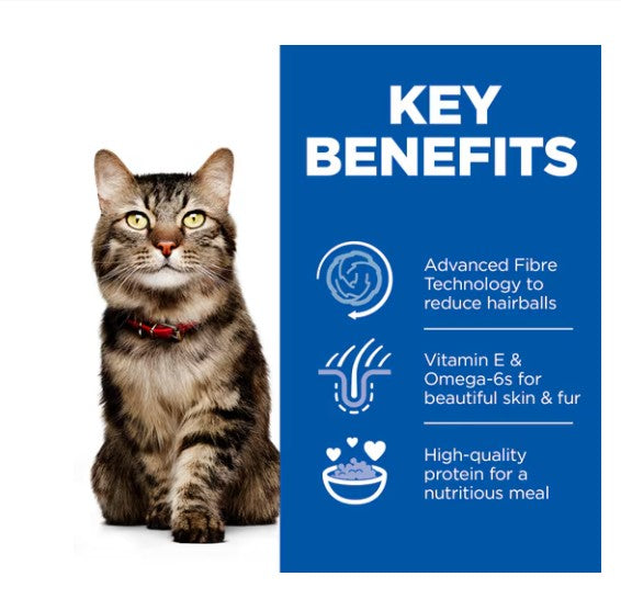Hill’s Science Plan Hairball & Perfect Coat Adult 1+ Cat Food with Chicken - 1.5 Kgs