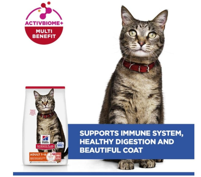 Hill’s Science Plan Adult 1–6 Cat Food with Salmon - 3 Kgs