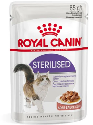 Royal Canin Feline Health Nutrition Sterilised Gravy  12 × 85g