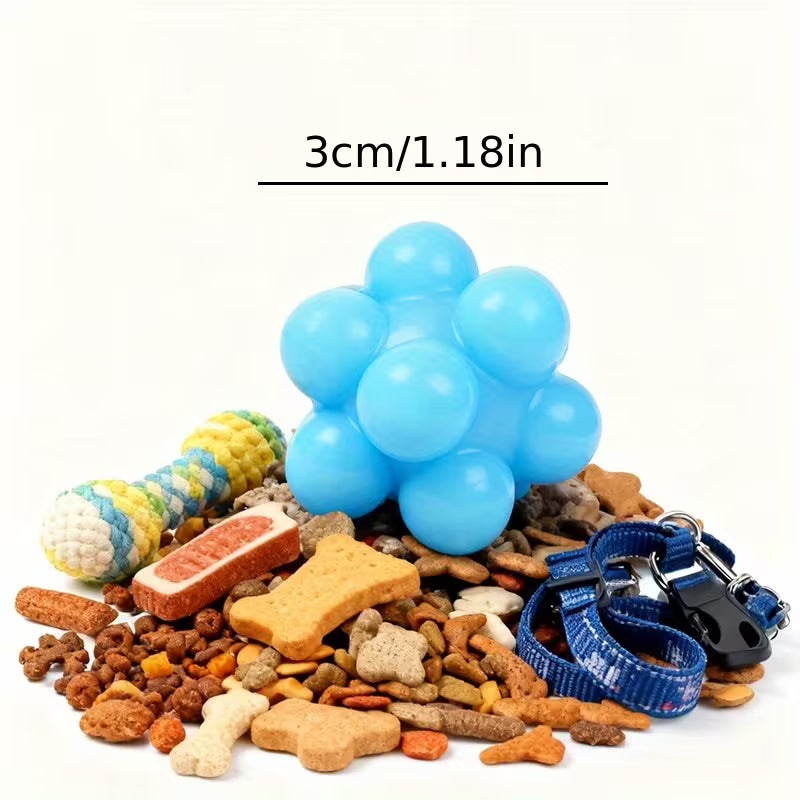 Green High-Visibility Bounce Ball Cat Toy