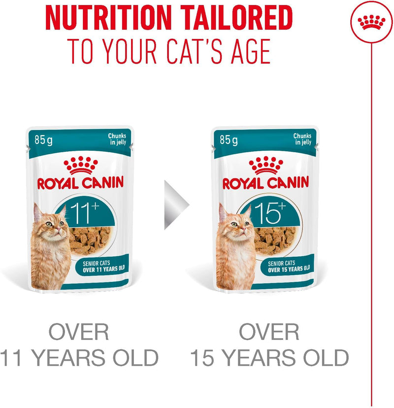 Royal Canin Feline Health Nutrition Ageing 11+ Gravy  12 × 85g