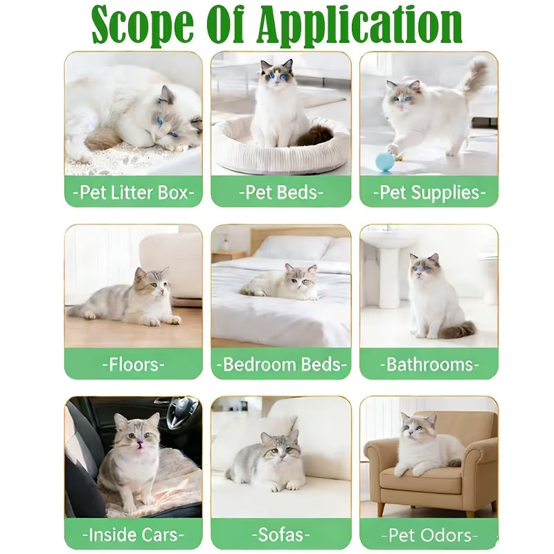 Cat Litter Odor Eliminator Spray
