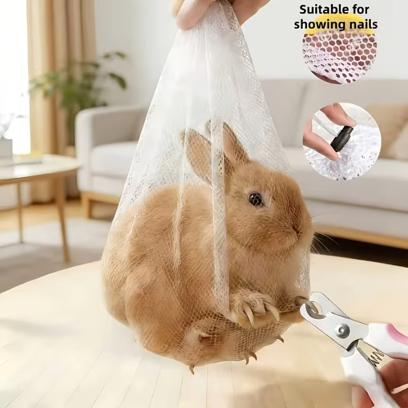 Soft Mesh Nail Trim Bag