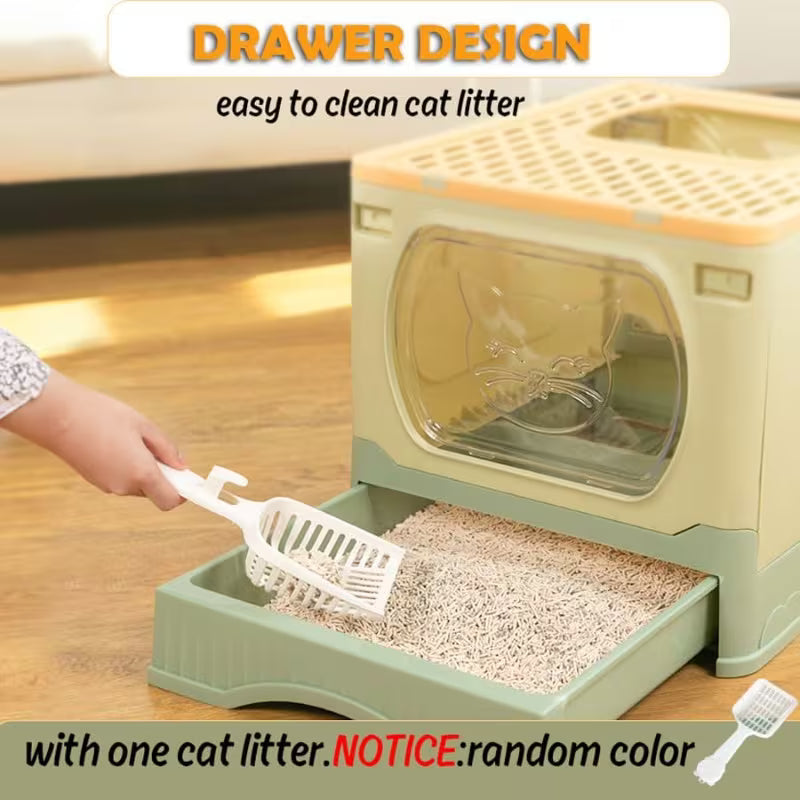 Foldable Cat Litter Box