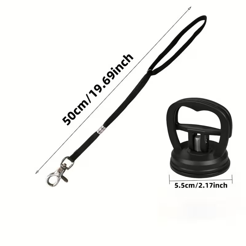 Pet Bath Holder with Suction Cup and Lifting Rope