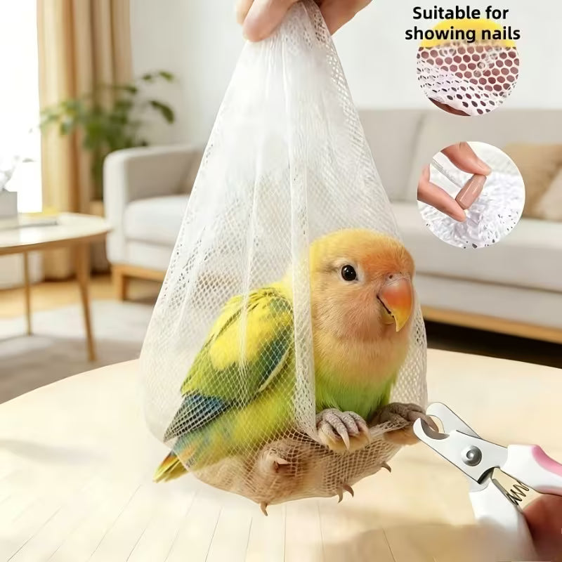 Soft Mesh Nail Trim Bag