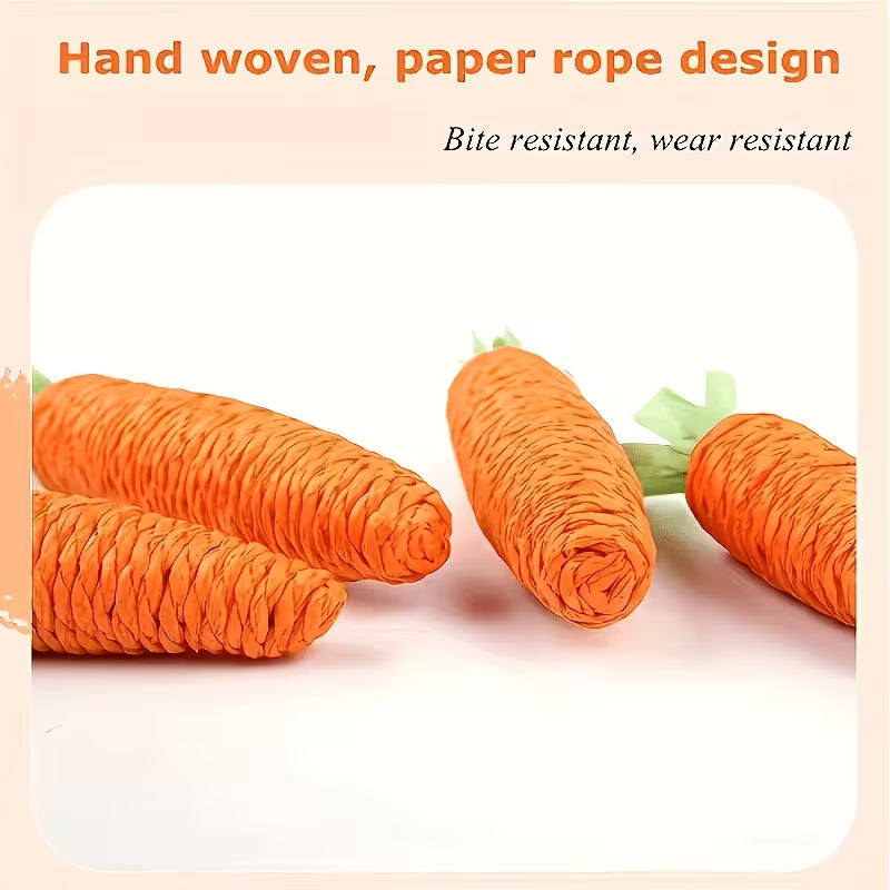 Carrot Shaped Cat Biting Toy