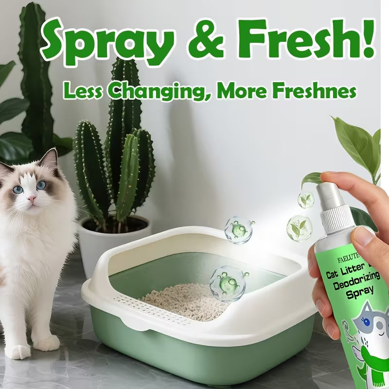 Cat Litter Odor Eliminator Spray