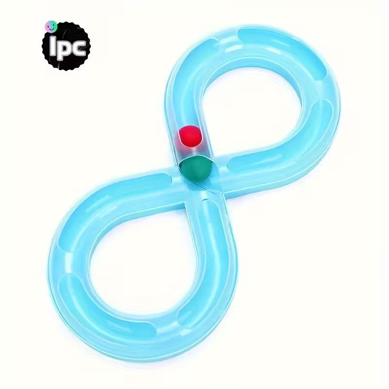 Interactive Cat Turntable Track