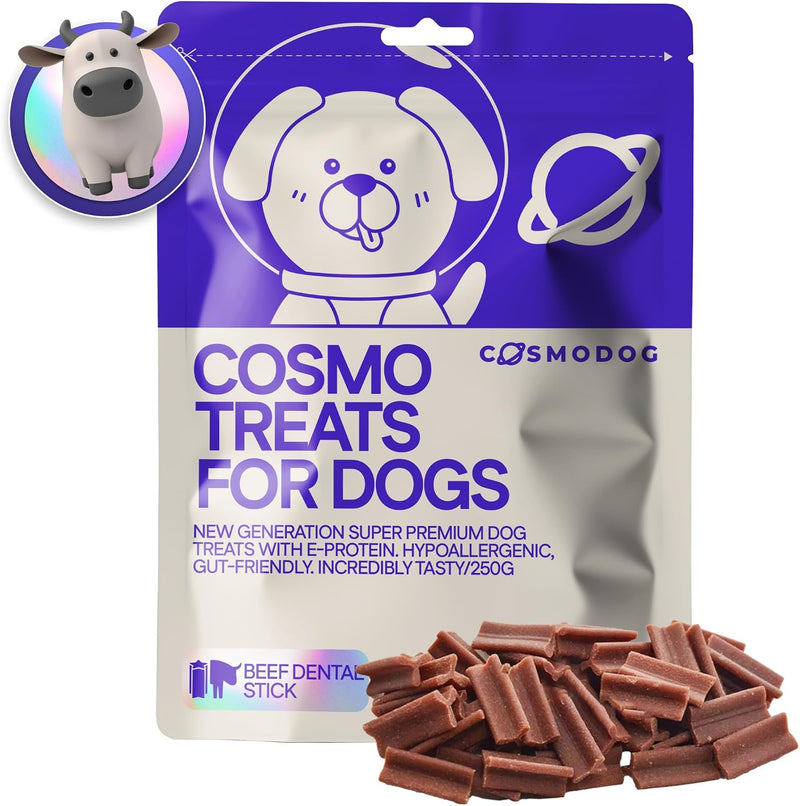 Cosmodog Beef Dental Stick Dog Treats  Doypack