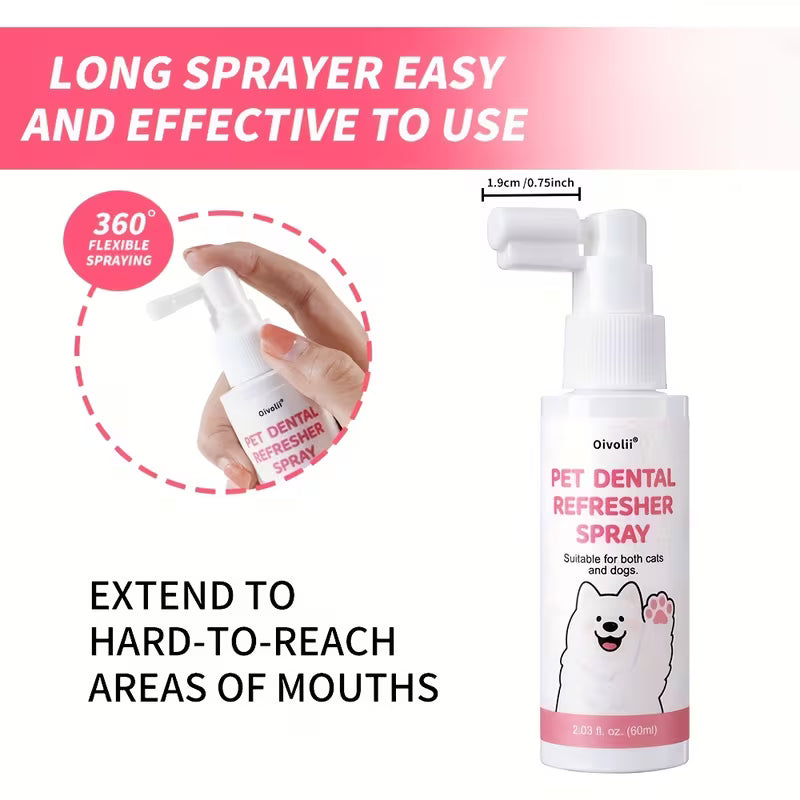 Pet Oral Spray for Cats and Dogs