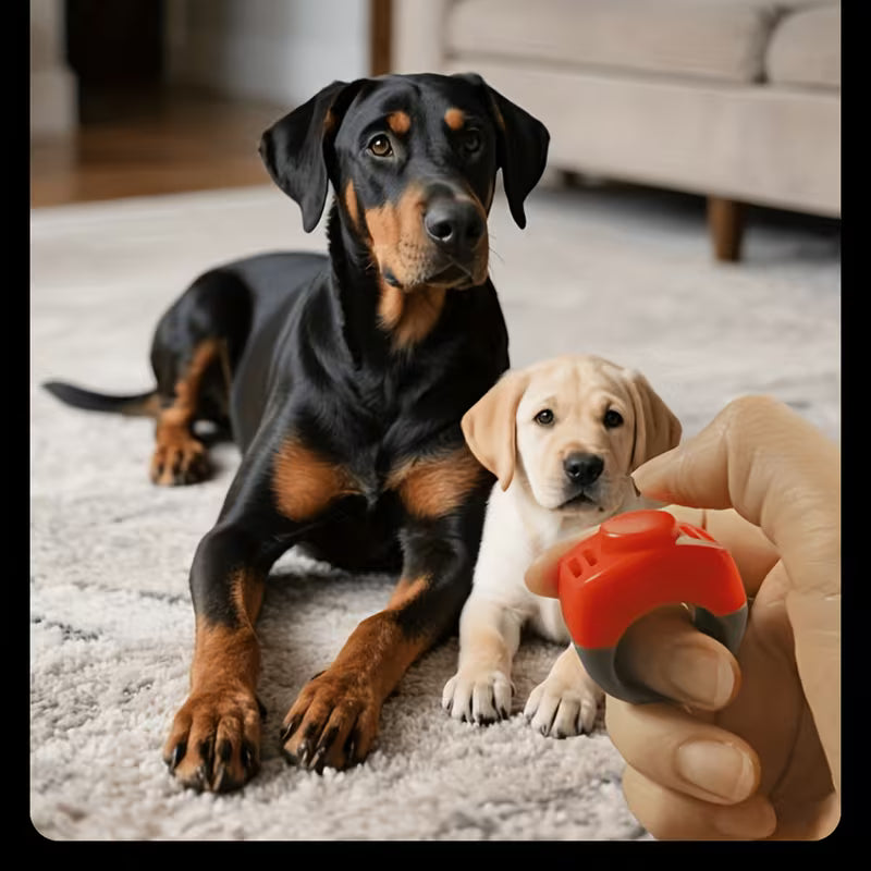 Ring-Shaped Non-Electric Pet Training Clickers