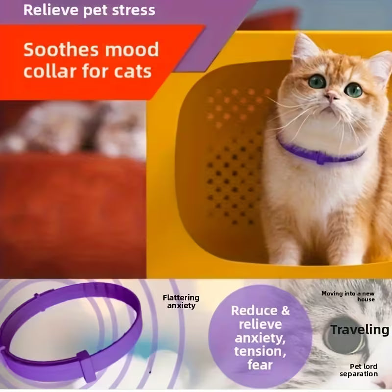Pet Purple Calming Collar for Cats
