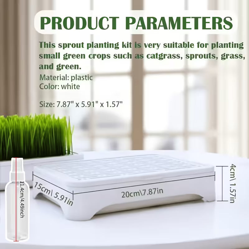 Cat Grass Planter