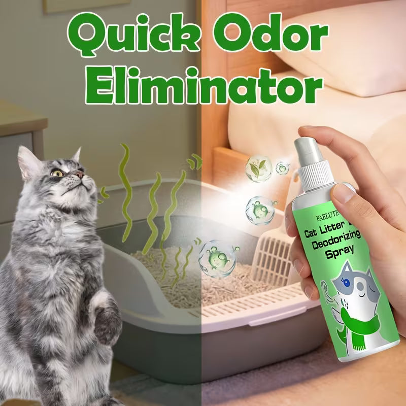 Cat Litter Odor Eliminator Spray