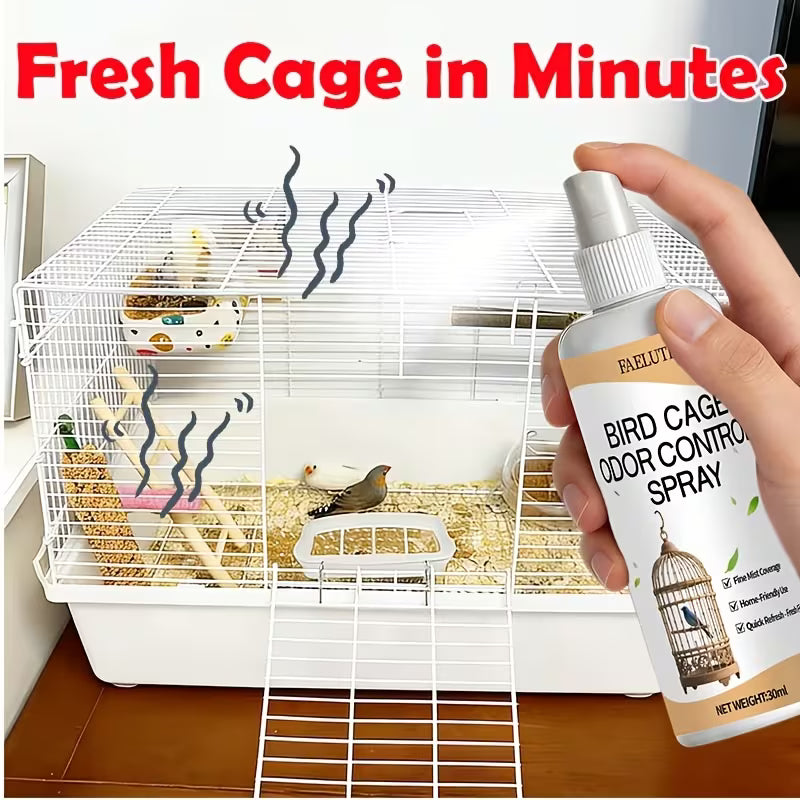 Lavender Deodorizing Cage Spray for Birds