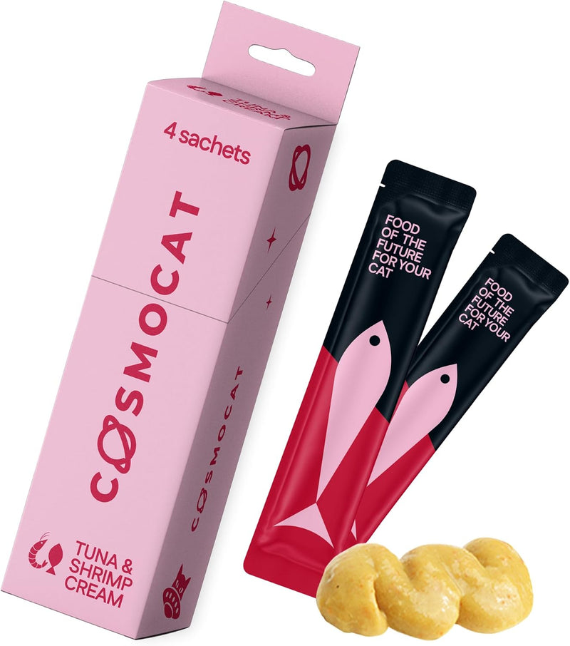 Cosmocat Tuna & Shrimp Cream Cat Treats