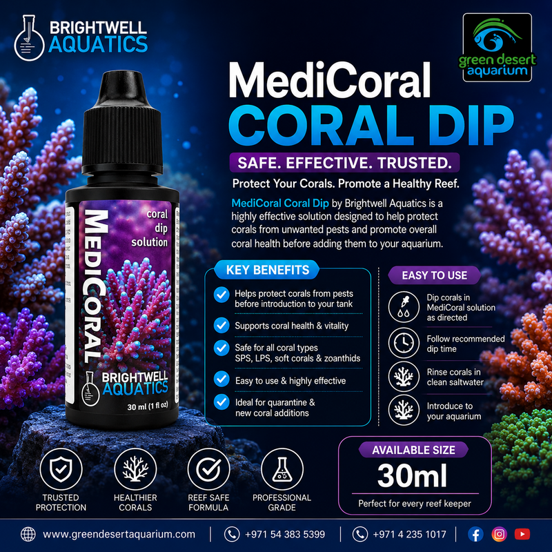 MediCoral Coral Dip – Professional Coral Protection for a Healthier Reef